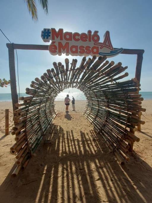 Apartamento Encantador Na Beira-Mar De Maceio מראה חיצוני תמונה